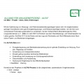 Allianz für Anlageneffizienz - ALFA - ein BBU-Projekt - Ideen, Ziele, Erfahrungen